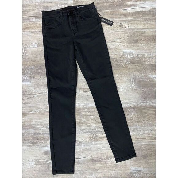Blank NYC Denim - Blank NYC Jeans The Great Jones High Rise Skinny Cropped Black Women’s Sz 29 NWT